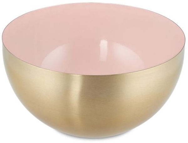 2 x Salatschüssel Edelstahl rosa/gold Bild 8