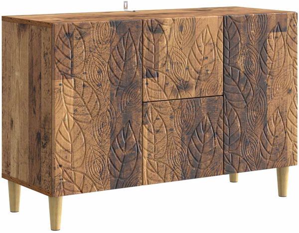 vidaXL Sideboard Altholz 89 x 34,5 x 60 cm Holzwerkstoff 895123
