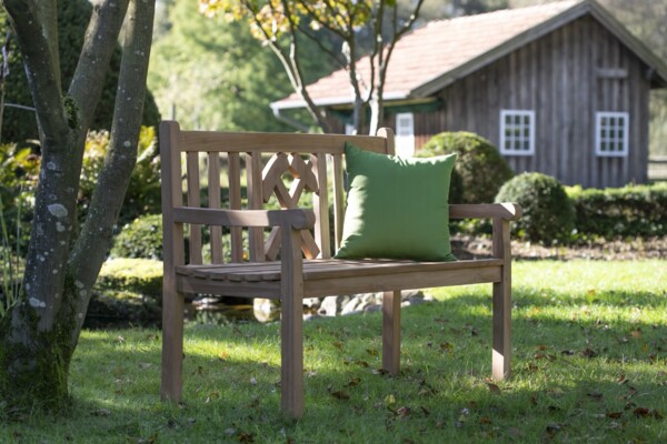 Teakholz Gartenbank - bene living - Hammer 120 cm Bild 7