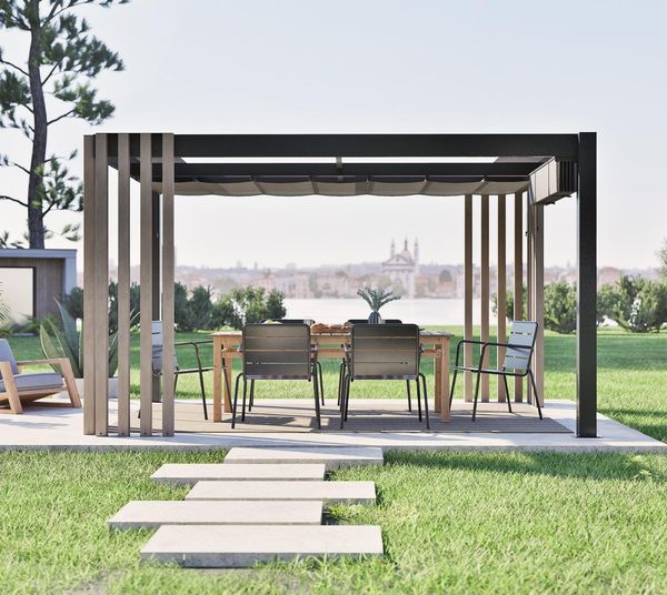Sojag Lito 1012 | freistehende Pergola 3x4 mit