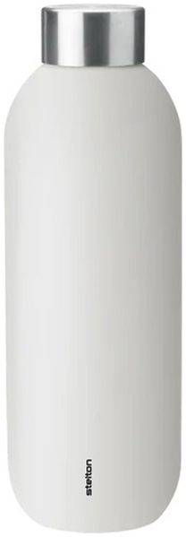 Stelton Keep Cool Isolierflasche 0,6 L soft chalk