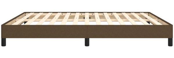 Boxspringbett Dunkelbraun 180x200 cm Stoff [3120535] Bild 6