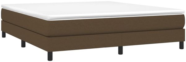 Boxspringbett Dunkelbraun 180x200 cm Stoff [3120535] Bild 3