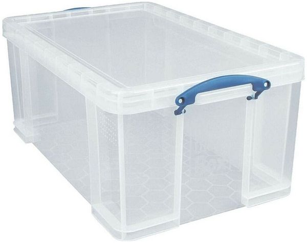 Really Useful Box Aufbewahrungsbox Really Useful Box 84C 84 Liter Box Transparent 710x440x380 mm PP (1 St)