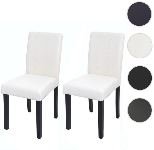 MCW Esszimmerstuhl MCW-O65d (2er), Inklusive Fußbodenschoner, Maximale Dauerbelastbarkeit Stuhl: 125 kg