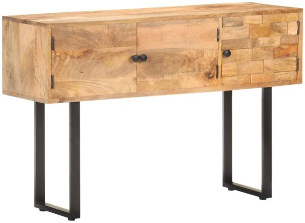 vidaXL Sideboard 116x35x75 cm Massivholz Mango 320470 Bild 8