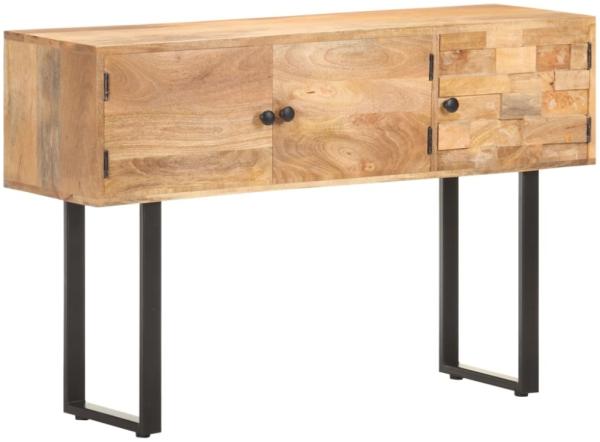 vidaXL Sideboard 116x35x75 cm Massivholz Mango 320470 Bild 10
