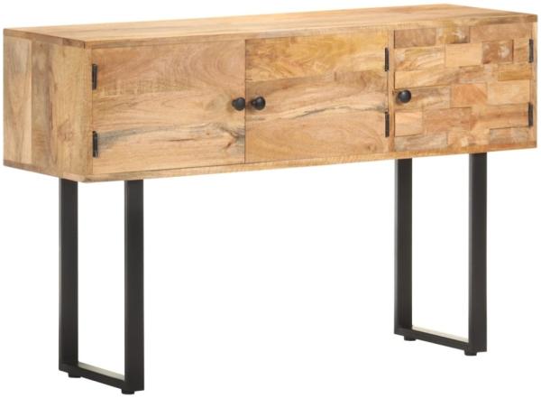 vidaXL Sideboard 116x35x75 cm Massivholz Mango 320470 Bild 7