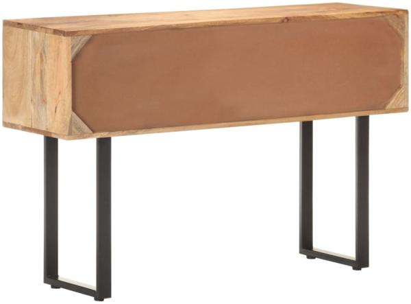 vidaXL Sideboard 116x35x75 cm Massivholz Mango 320470 Bild 4