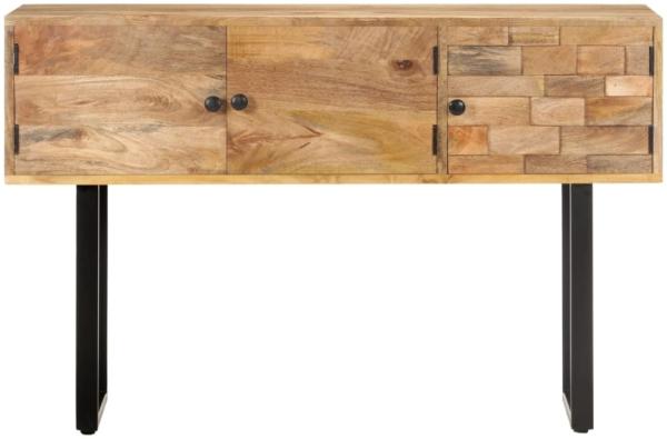 vidaXL Sideboard 116x35x75 cm Massivholz Mango 320470 Bild 3