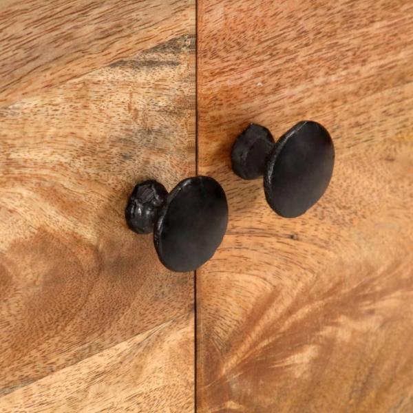 vidaXL Sideboard 116x35x75 cm Massivholz Mango 320470 Bild 9