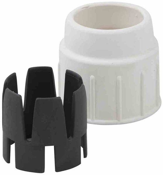 Sun Garden Überwurfmutter zu Easy Sun Schirmständer weiß (70 mm Rohrdurchmesser)