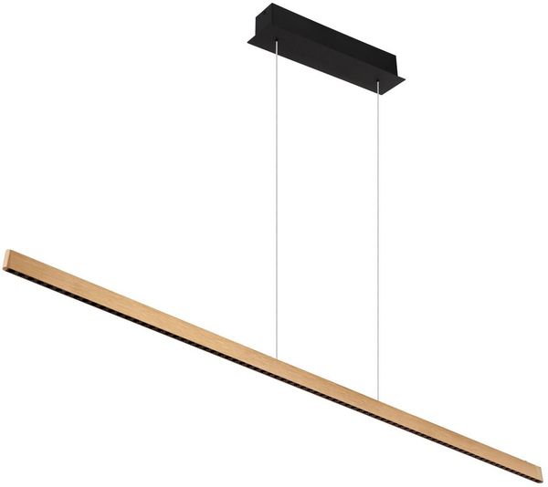 GLOBO LIGHTING LED-Hängeleuchte DENTSY, Memoryfunktion, LED fest integriert, Warmweiß, Höhenverstellbar, Stufenloser Touchdimmer, Touch Ein/Aus, Esszimmer