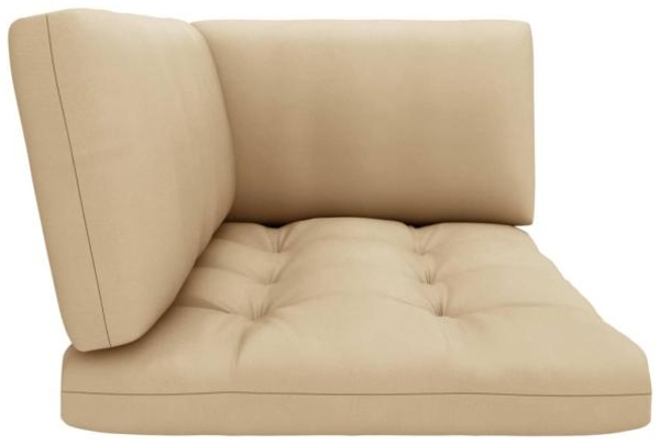 vidaXL Garten-Ecksofa aus Paletten Honigbraun Kiefernholz Imprägniert 3066592 Bild 8