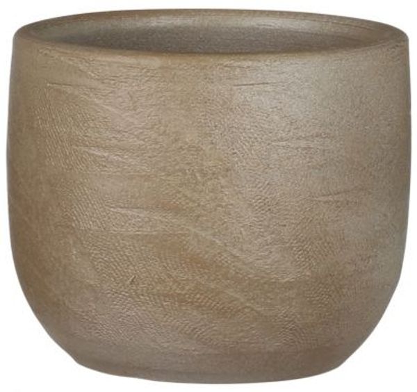 Mica Blumentopf Nora taupe 11 x 12 cm