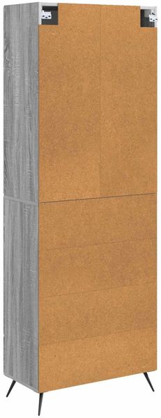 vidaXL Schrankset 2 pcs Grau Sonoma Holzwerkstoff 3416904 Bild 6