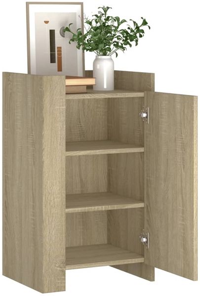 vidaXL Sideboard Sonoma-Eiche 45x35x75 cm Holzwerkstoff 848397 Bild 3
