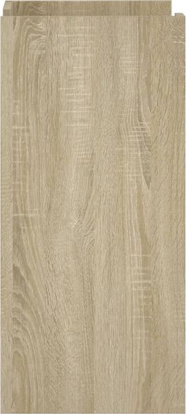 vidaXL Sideboard Sonoma-Eiche 45x35x75 cm Holzwerkstoff 848397 Bild 5