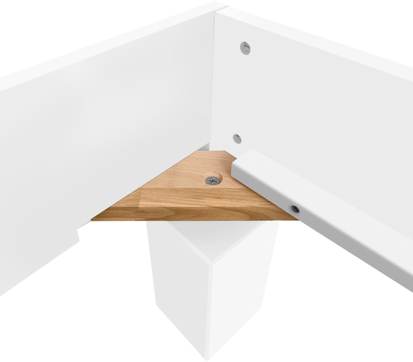 Erst-Holz Einzelbett Buche 120x220 cm Bild 5