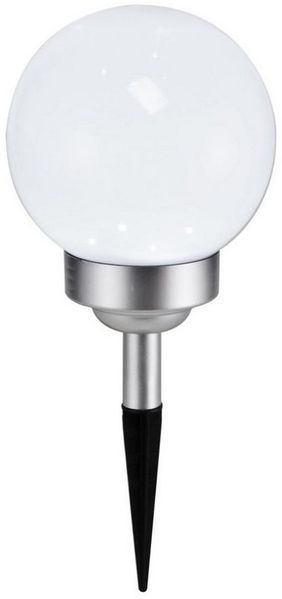 MARELIDA LED Kugelleuchte LED Solar Kugellampe 2in1 4 warmweiß D: 15cm inkl. Clip und Erdspieß, LED Classic, warmweiß (2100K bis 3000K)