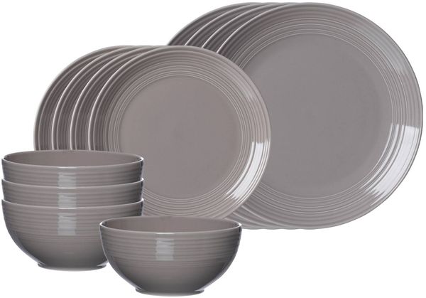 Ritzenhoff & Breker Levi Basic-Set 12-teilig - Grau