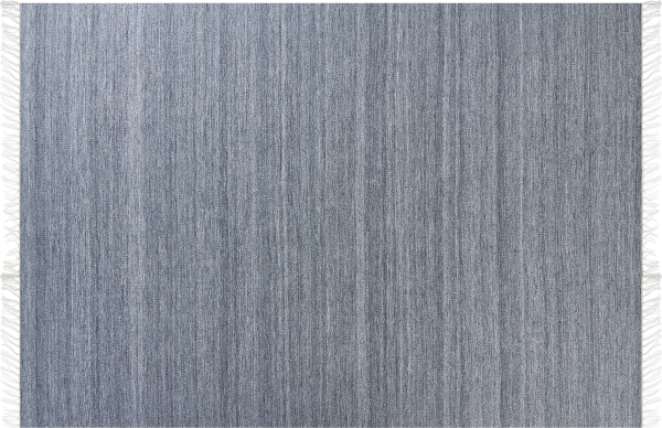 Teppich grau 160 x 230 cm Kurzflor MALHIA