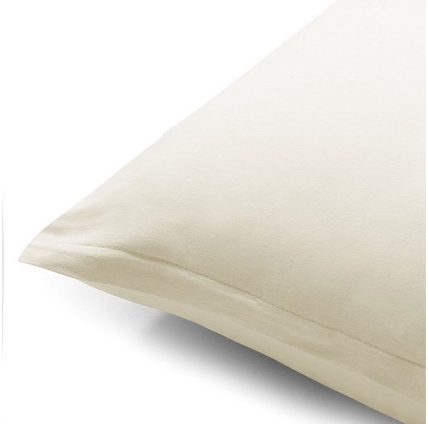 texpot Kissenhülle Jersey Baumwolle Reißverschluss, (2 Stück)