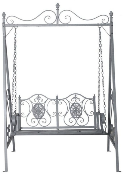 HTI-Line Hollywoodschaukel Gartenschaukel Valentine Garden, 2-Sitzer, Stück, 1 tlg, 1 Gartenschaukel, Hollywoodschaukel Metall Nostalgie