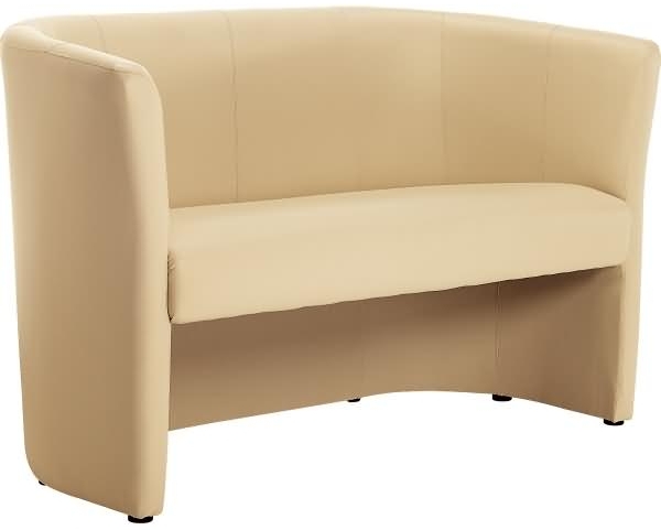 Soennecken Sofa Kunstleder 1.275x765x615mm beige