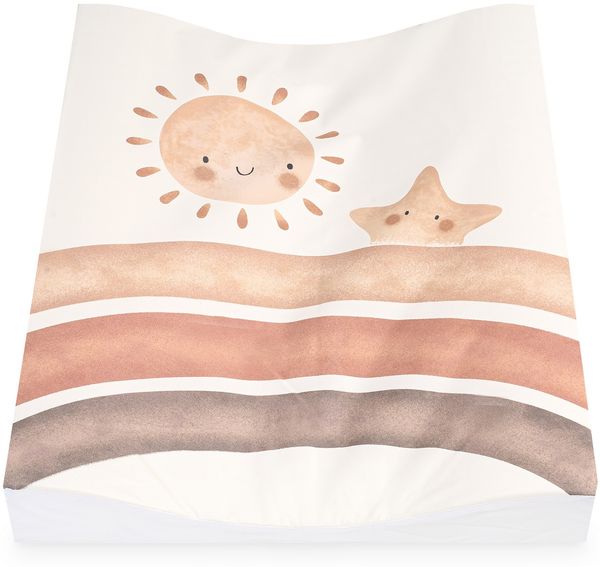 Julius Zöllner Wickelmulde Wickelauflage Wave Folie Sunrise 60x70 cm