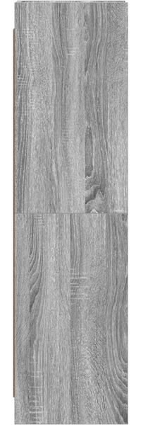 vidaXL Bücherregal Grau Sonoma 30 x 30 x 111 cm Holzwerkstoff 8011280 Bild 4