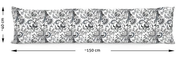 Amilian Seitenschläferkissen 150 cm x 40 cm (Made in EU), Stillkissen, Lagerungskissen, Schwangerschaftskissen zum Schlafen, Pregnancy Pillow, Lagerungskissen mit Bezug