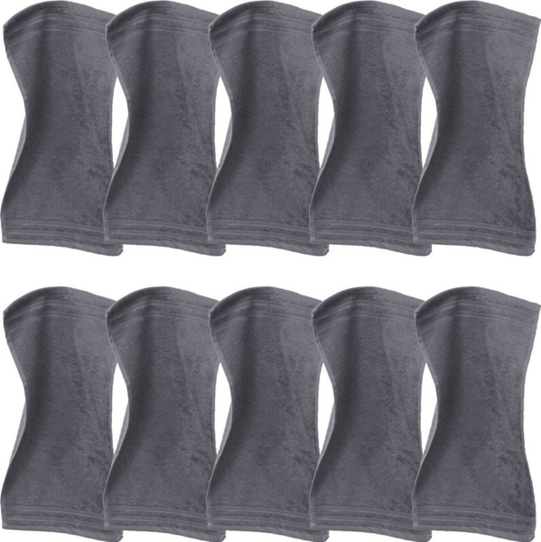 Erwin Müller Gästehandtuch Gästetuch "Heidelberg" 10er-Pack, Frottier, Walk-Frottier Uni