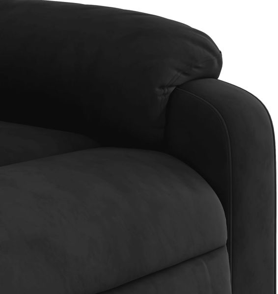 vidaXL Massagesessel Elektrisch Schwarz Mikrofasergewebe 3204925 Bild 11