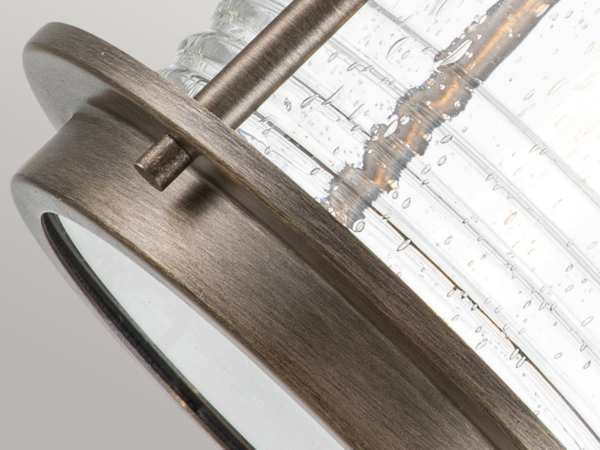 Industrial Wandlaterne ASHLAND BAY für Innen & Außen, Bronze Höhe 40cm Bild 9