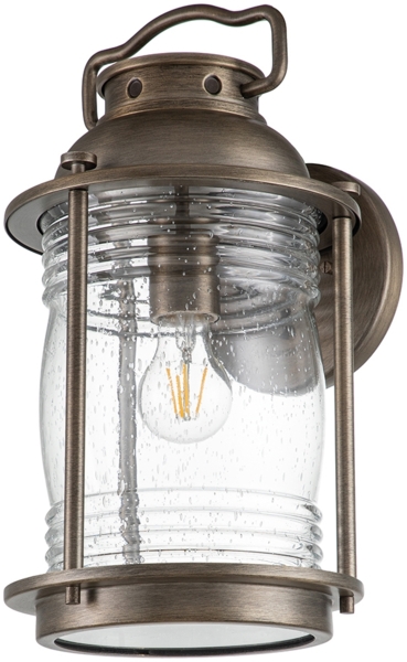 Industrial Wandlaterne ASHLAND BAY für Innen & Außen, Bronze Höhe 40cm Bild 4