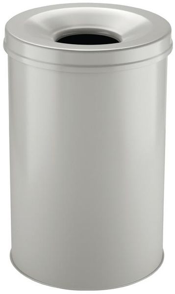 Durable Papierkorb Safe rund 30l grau