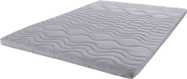 Westfalia Schlafkomfort Boxspringbett Florenz in den Breiten 160x200, 180x200cm & 200x200cm, Verchromte Metallfüße, die die Kopfteilform aufgreifen Bild 3