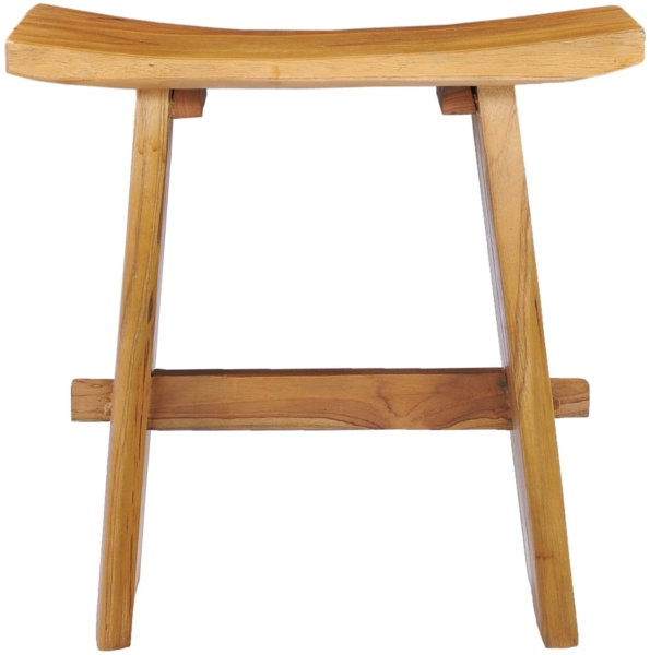 vidaXL Hocker Massivholz Teak [281655]