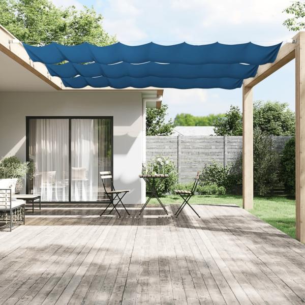 vidaXL Senkrechtmarkise Blau 60x360 cm Oxford-Gewebe 148445