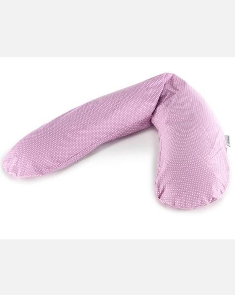 THERALINE 'Punkte Flieder' Das Original Stillkissen 2019 Polyester Hohlfaser lila