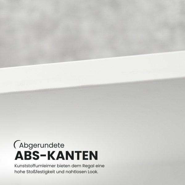 bümö Regal Nussbaum, Standregal aus Holz für 3 Ordnerhöhen - Bücherregal klein 80 cm breit, Aktenregal für Ordner & Bücher, kleines Büroregal, Holzregal, Ordnerregal, Buchregal Dachschräge, 938RE-N Bild 3