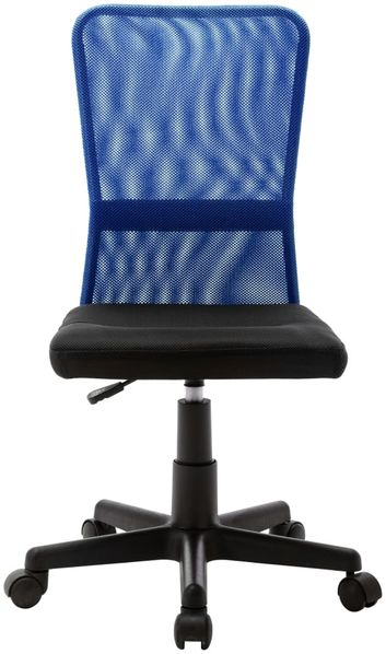 vidaXL Bürostuhl Schwarz und Blau 44x52x100 cm Netzgewebe 289511 Bild 2