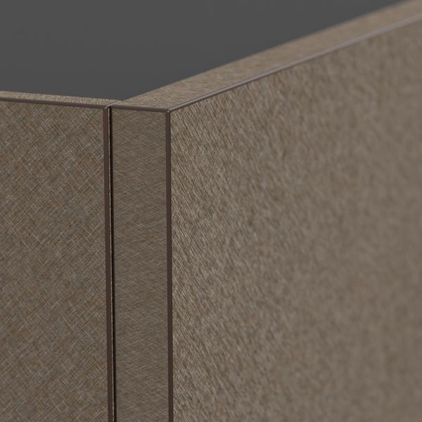 Garderobe Blu-S 3 tlg Konsole Push-to-open Spiegel Paneel 6 Paar Sand : Sand / Grafit Bild 5