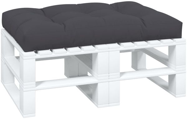 vidaXL Palettenkissen Anthrazit 120x80x12 cm Stoff 360513 Bild 3