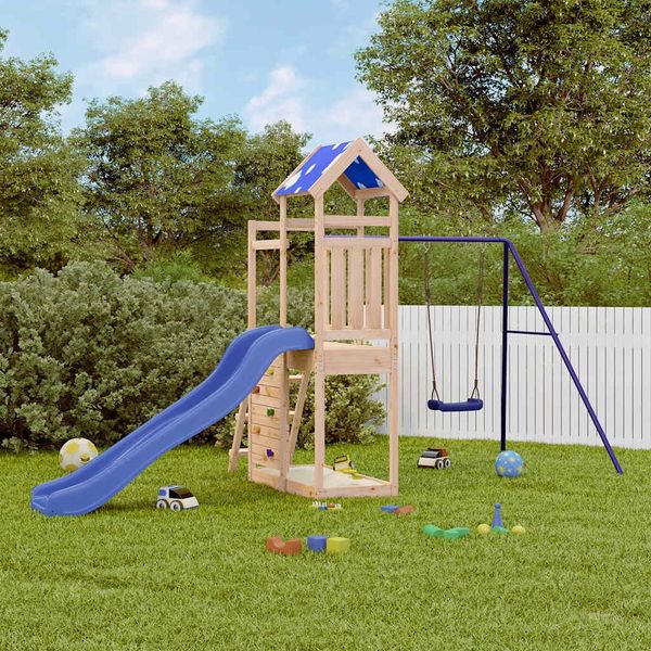 vidaXL Spielturm Massivholz Kiefer 3279142