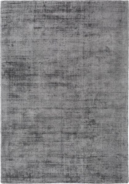 Teppich >Luxury< in Grau / Anthrazit, 100% Viskose - 170x120cm (LxB)