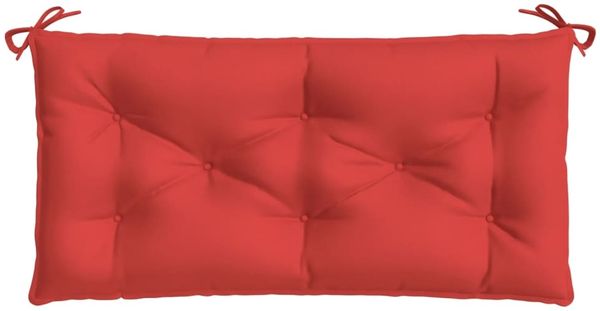 vidaXL Gartenbank-Auflagen 2 Stk. Rot 100x50x7 cm Oxford-Gewebe 361665 Bild 5