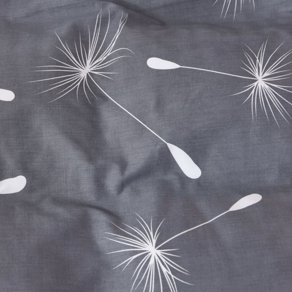 KEAYOO Bettwäsche Löwenzahnsamen, Baumwolle, 2 teilig, Bettwäsche mit Pusteblumen-Design für erholsamen Schlaf Bild 3