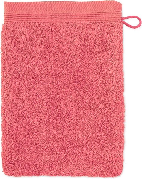 Möve Superwuschel Waschhandschuh 20x15 cm aus 100% Baumwolle, Coral